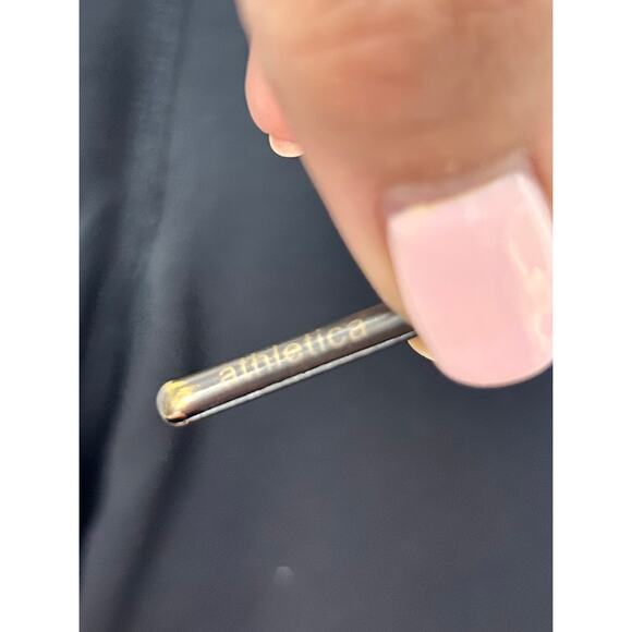 Lululemon Athletica Women's Drawstring Wide Leg Athletic Crop‎ Capri Pants Black - Picture 4 of 11